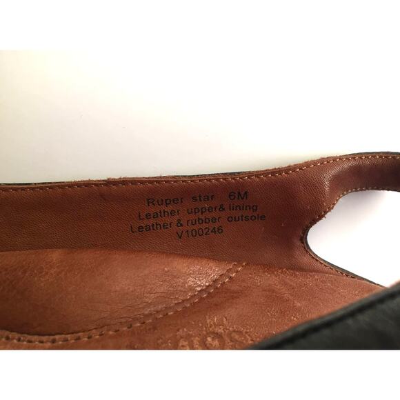 Gentle Souls Ruper Star Leather Heel Shoe Sling Back Size 6 - Picture 3 of 6